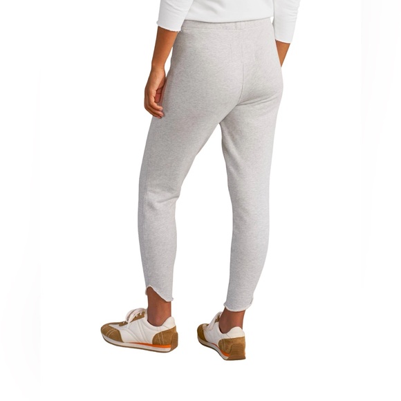Frank & Eileen NWOT Christine Tulip Ankle SweatPant Gray Melange Size S - Picture 2 of 5